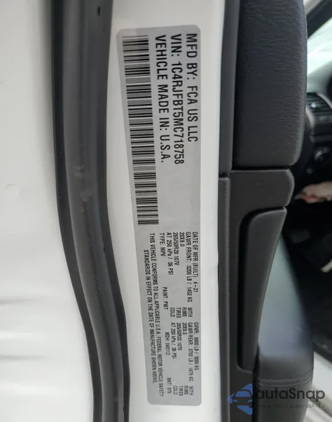 2021 Jeep Grand Cherokee Limited from USA, damaged, VIN 1C4RJFBT5MC718758